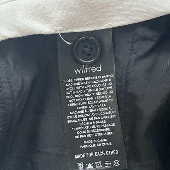 Aritzia Wilfred Carrot Pant Black Business Casual Formal Office Work Trouser Sz2 - Picture 12 of 14